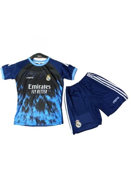 Boys real madrid football fashion kit